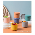 Silicone Kitchenware Round food storage container Supplier